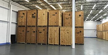 Safe and secure indoor short-term storage by Nation Capital Movers