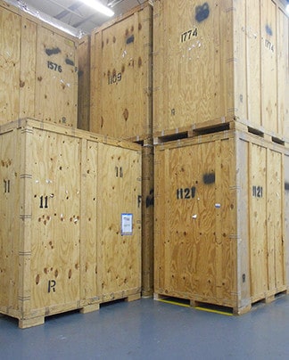 Secure storage facility for short and long term storage rental by Nation Capital Movers