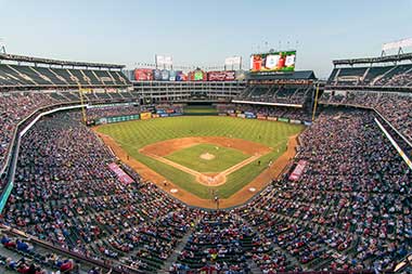 This is a baseball stadium in Arlington, VA